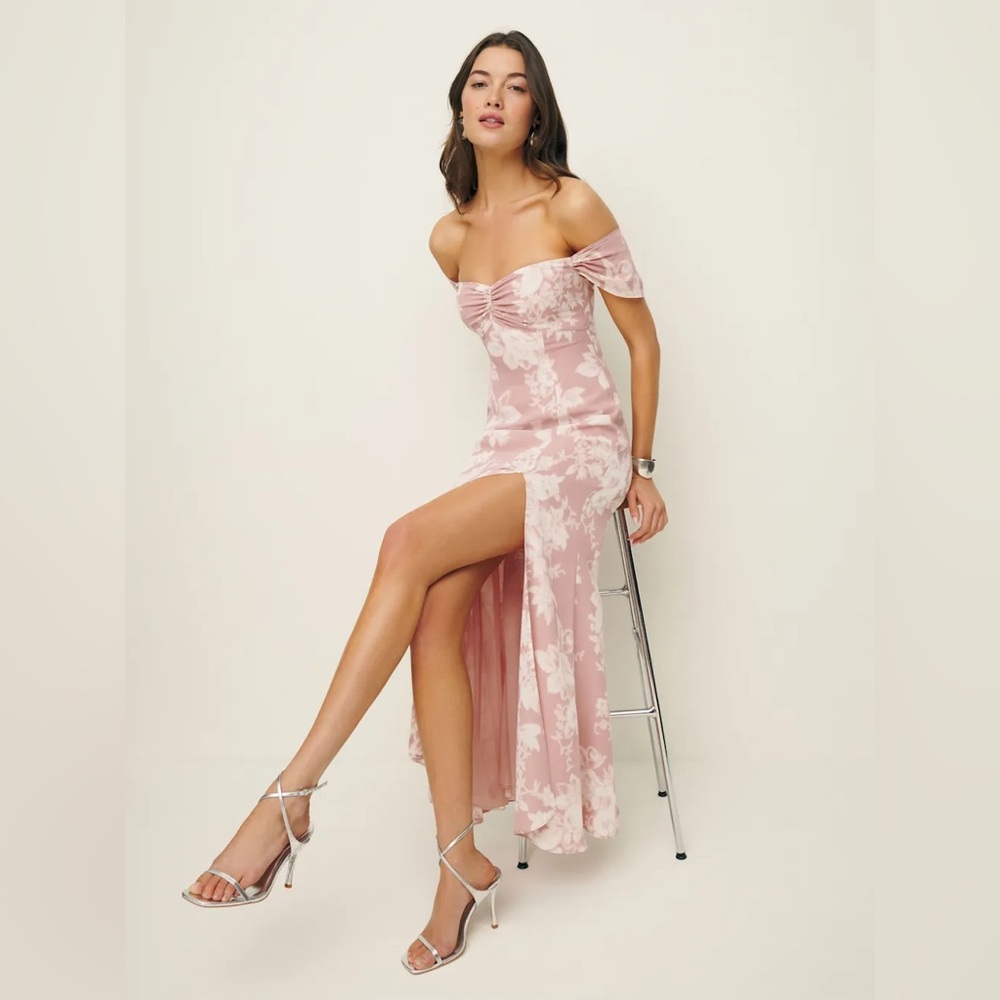 Reformation Ember Dress Pink - Size 4